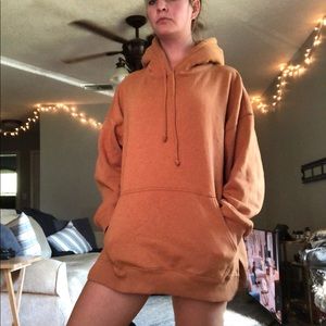 Tan American Eagle hoodie